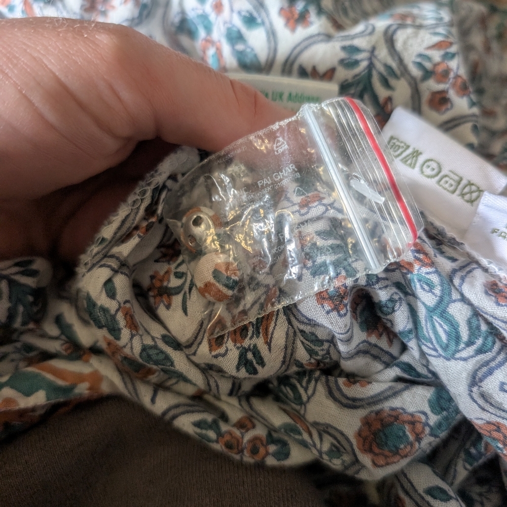 Sue Sartor Flounce Midi Dress Large Petite - Picture 6 of 8